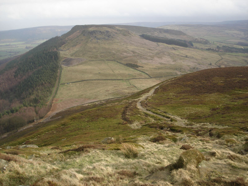 Hasty Bank seen from Cold Moor